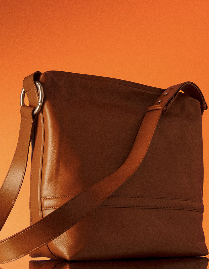 Brown Dries Van Noten bag