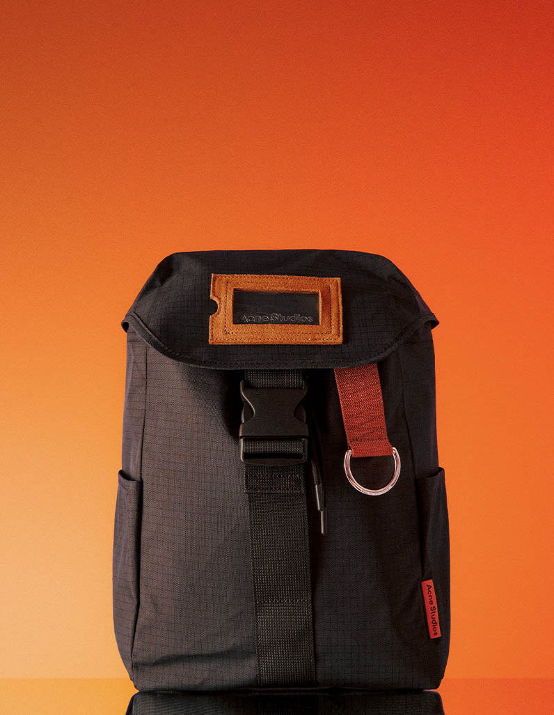 black Acne Studios bag