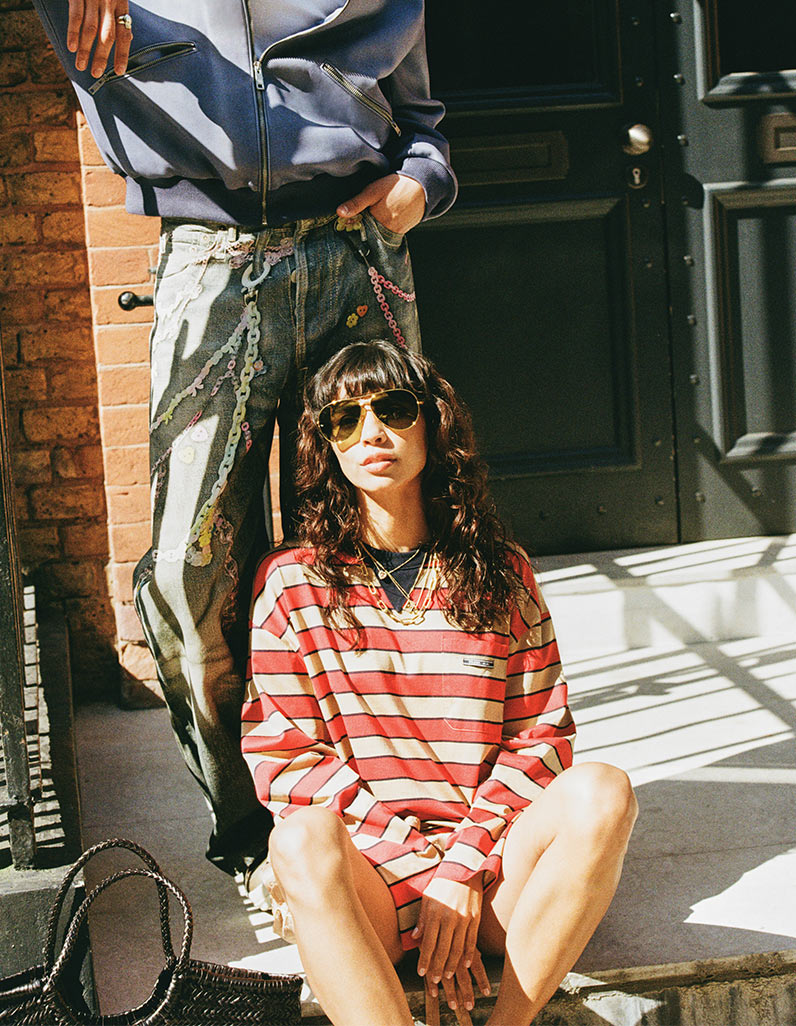Dinner date outfit featuring Prada and Magda Butrym