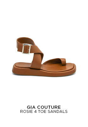 GIA COUTURE ROSIE 4 TOE SANDALS