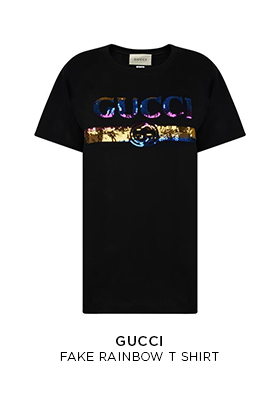 Gucci Fake rainbow T-shirt
