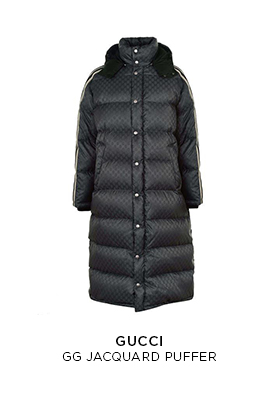 gucci longline coat