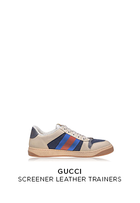 Gucci screener leather trainers
