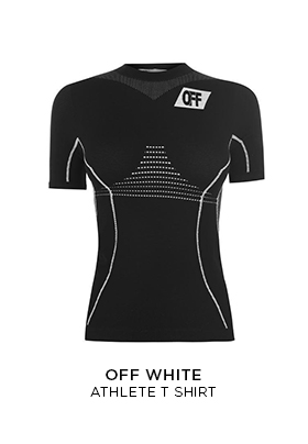 Off-White athlete T-shirt