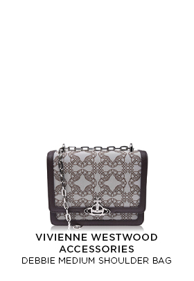 Vivienne Westwood Accessories Debbie Medium Shoulder Bag